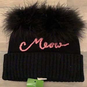 Late spade meow beanie